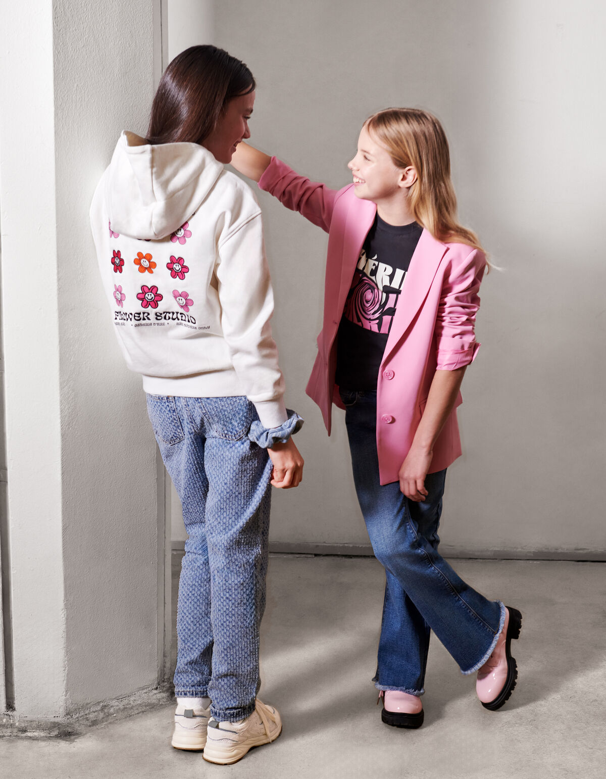 Flared Fit Jeans Mediumstone