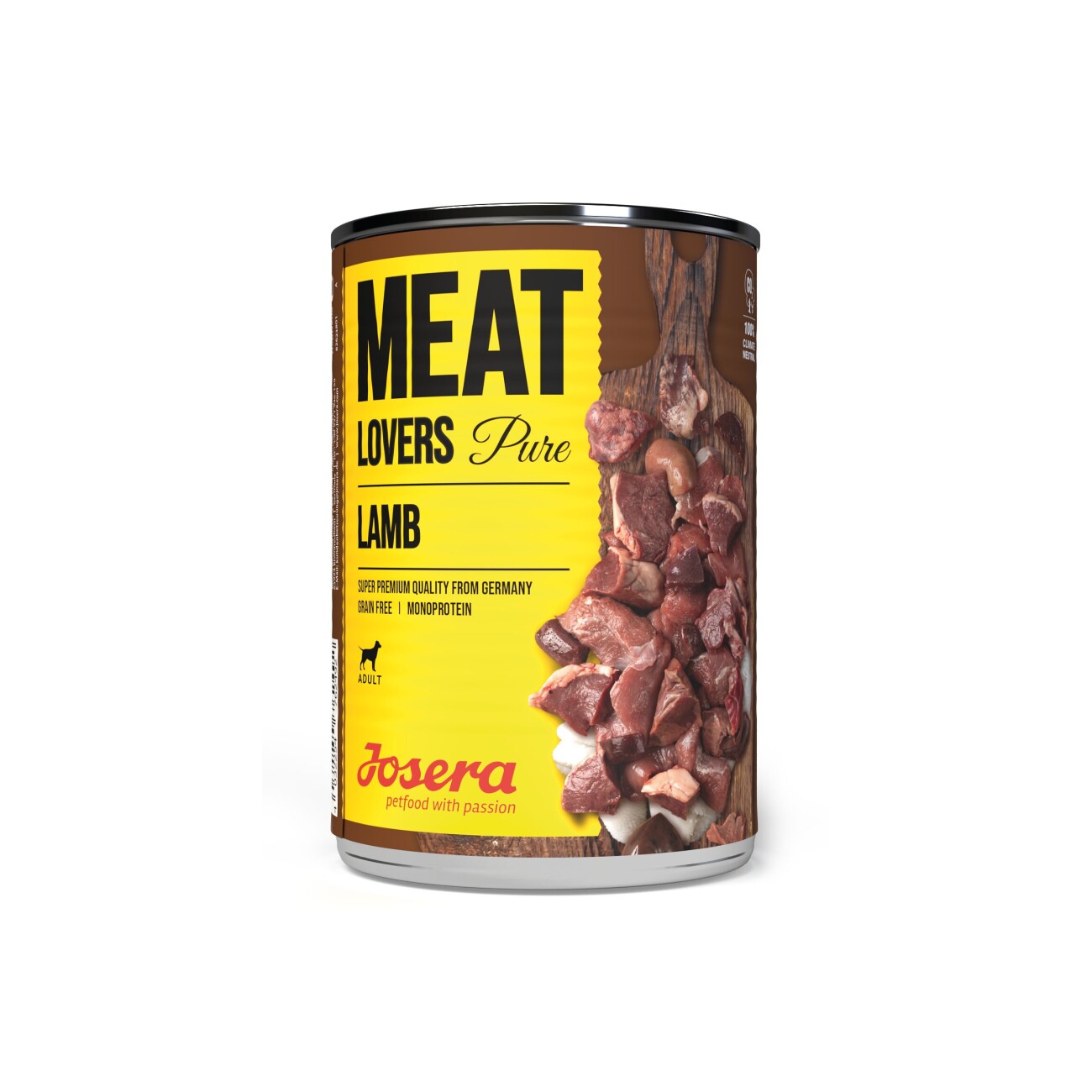 Josera Nassfutter Hund, Adult, Meat Lovers, Lamm pur 6x400 g