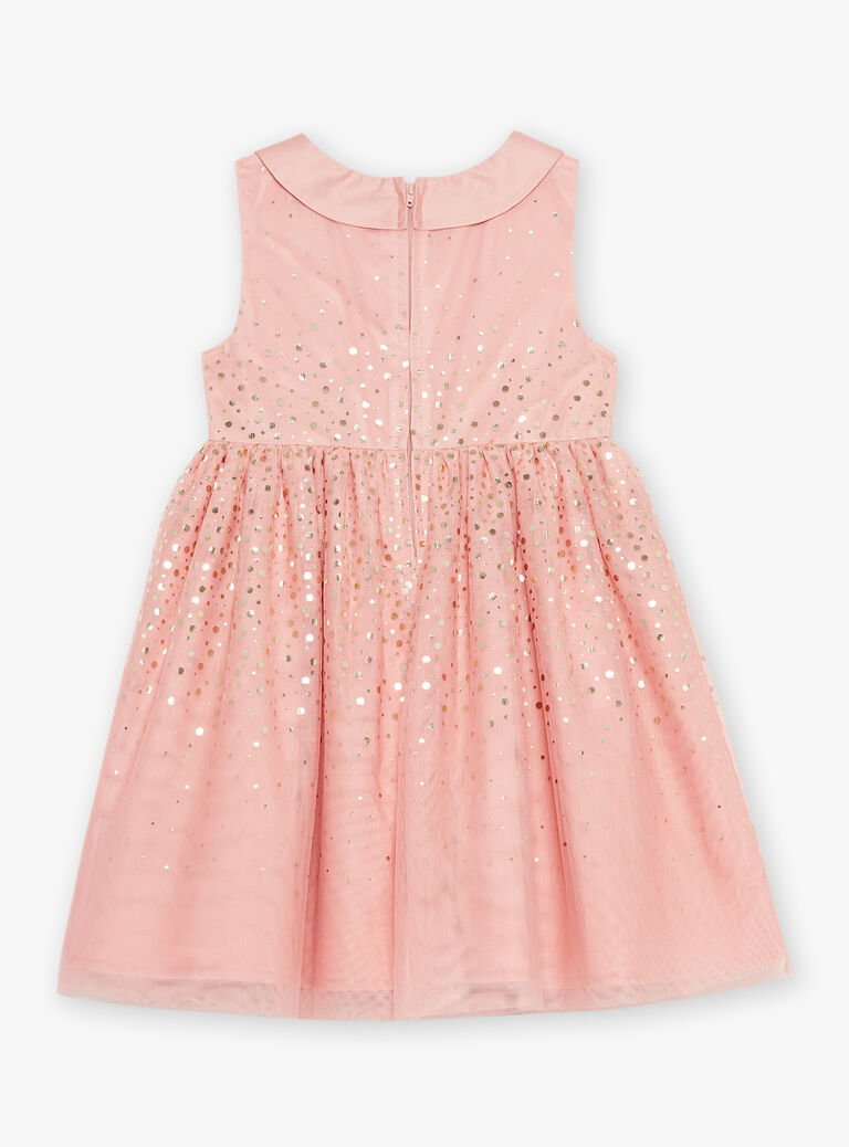 Robe rose à paillettes