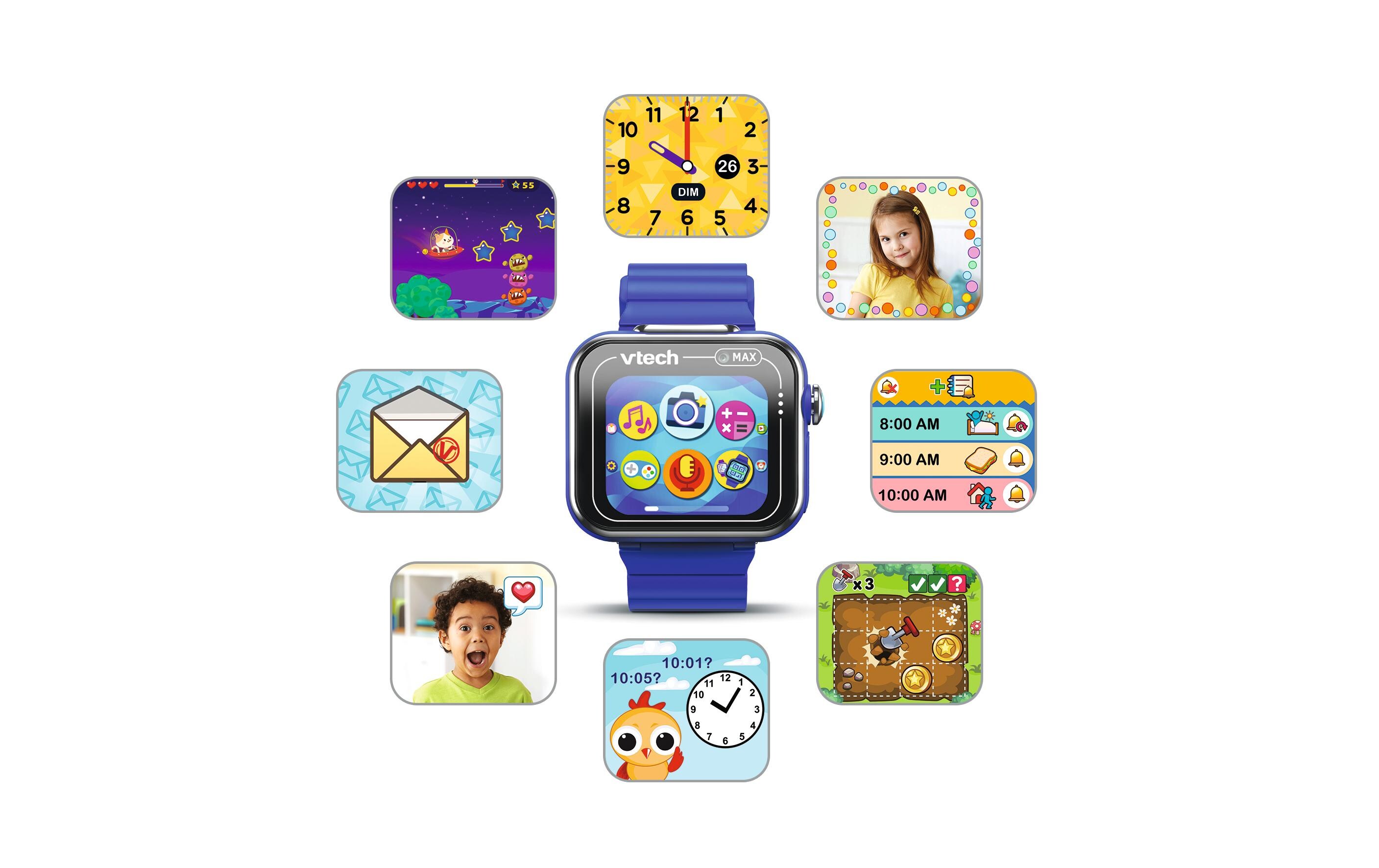 KidiZoom Smartwatch MAX bleue -FR-Kinder-Smartwatch