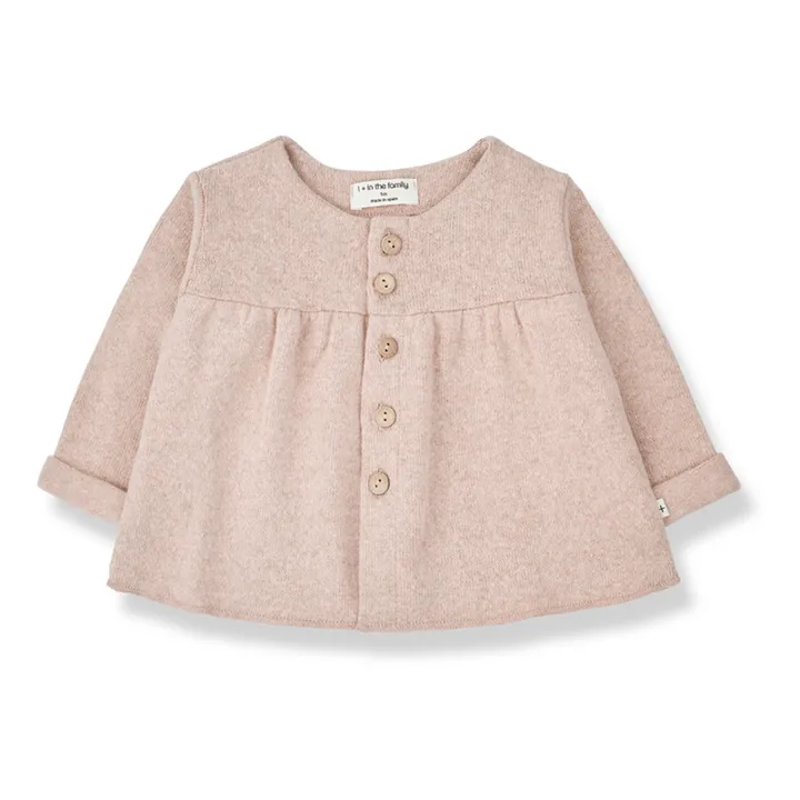 1+ in the family Blouse Matière Recyclée Agnes | Rose pâle