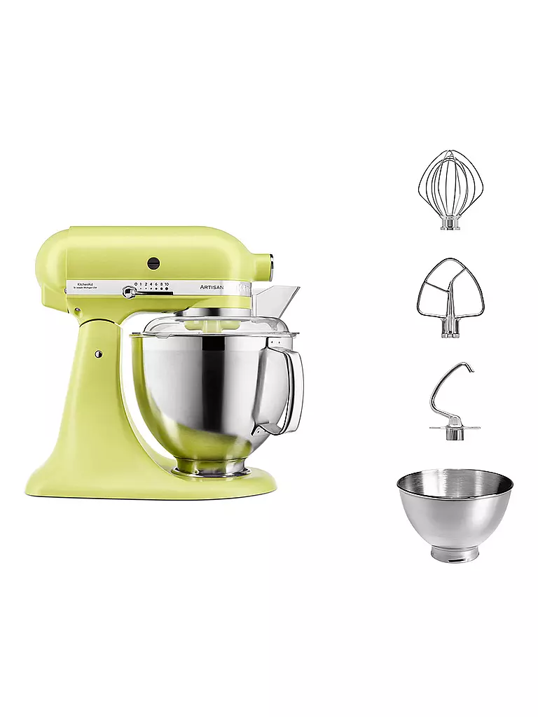 KITCHENAID Küchenmaschine Artisan 4,8l 5KSM185PSEKG Kyoto Glow gelb
