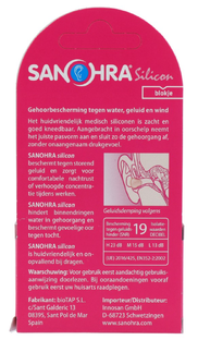 Sanohra Oordopjes Silicone 3ST