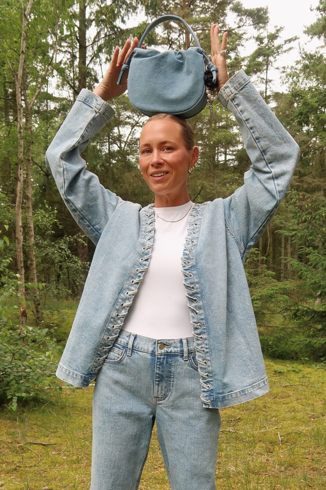 Pieces Pcfenda Ls Denim Jacket Fsy