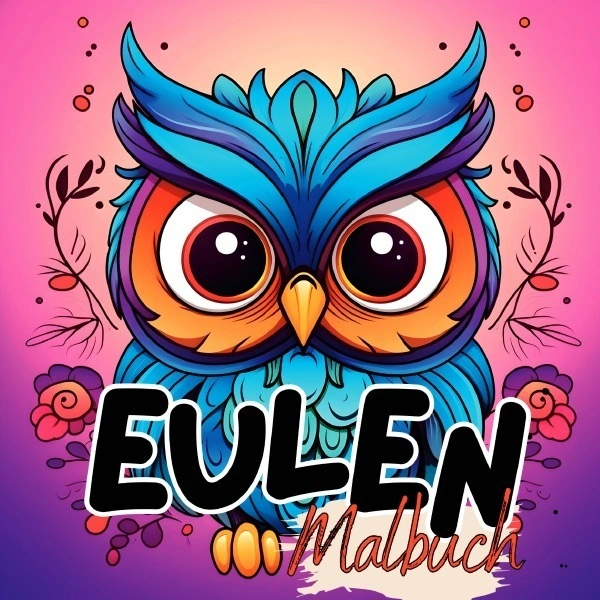 Eulen Malbuch