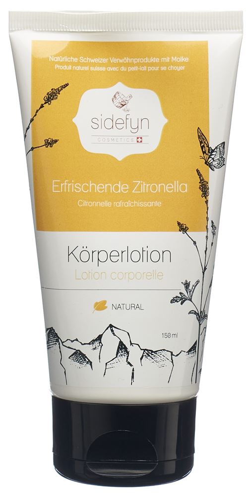 SIDEFYN Körperlotion<br>150 ml, Tube, Lotion, erfrischende Zitronella