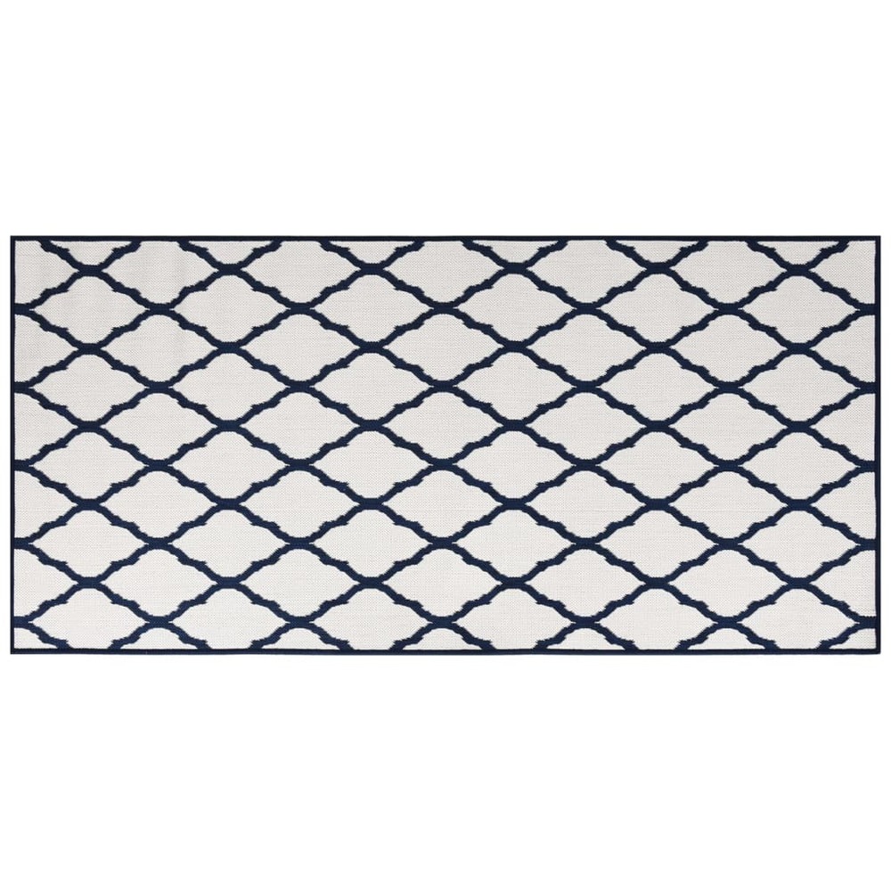 Tapis d'extérieur 100x200 cm design réversible