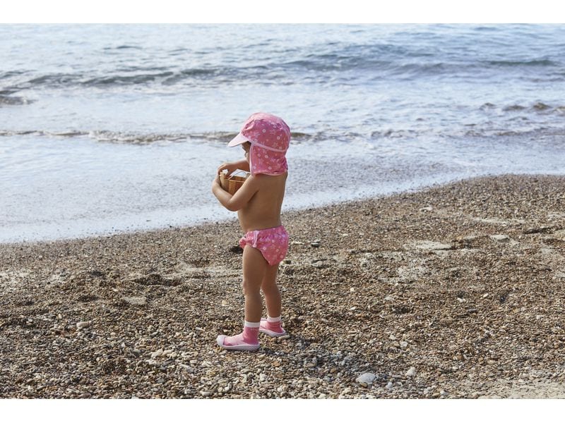 Playshoes Sommermütze Hawaii Koralle Gr. 49 cm Süsse Mütze mit UV-Schutz 50