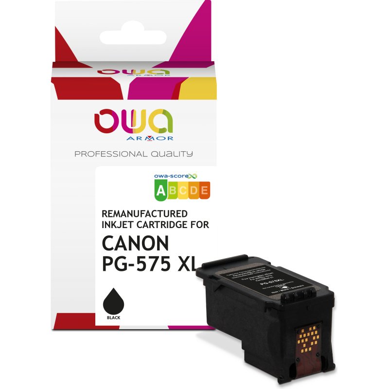 Cartouche d'encre remanufacturée OWA - standard - Noir - pour CANON PG-575 XL