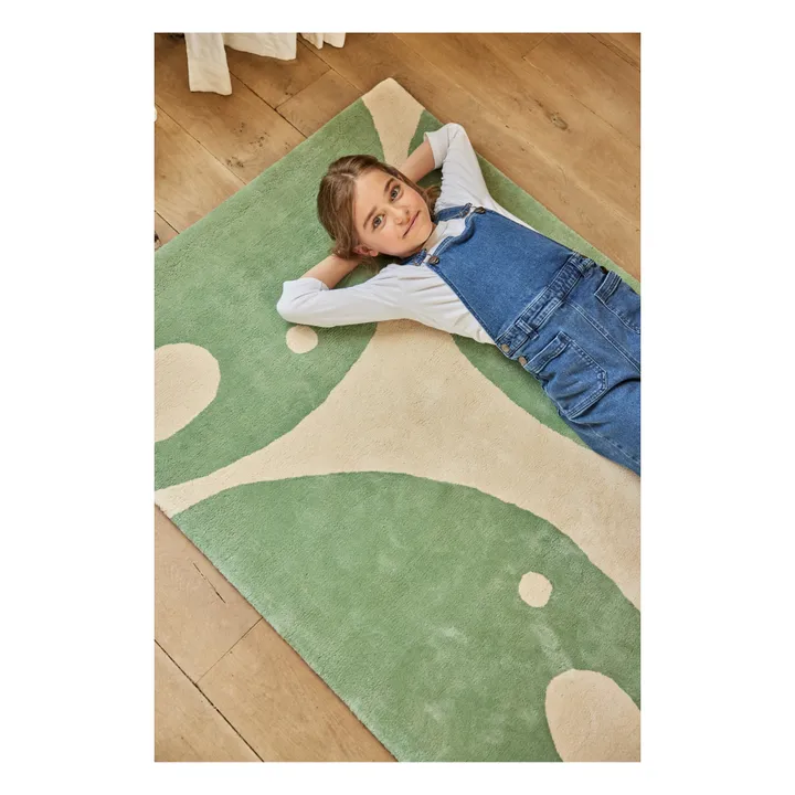 Bleuu-studio Tapis Eléphant | Vert