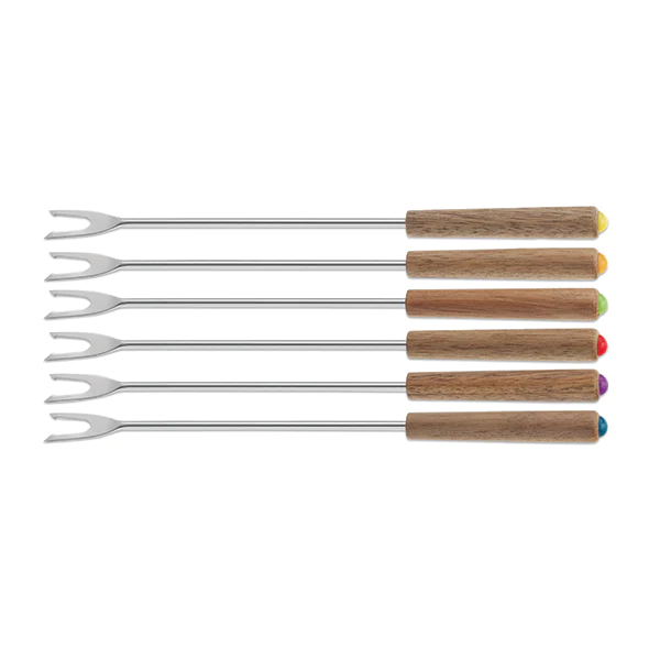 Set 6 fourchettes à fondue Kela