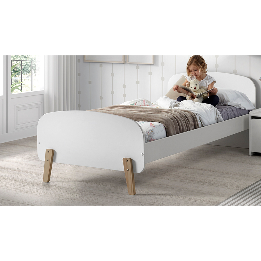 VIPACK Einzelbett Kiddy weiß