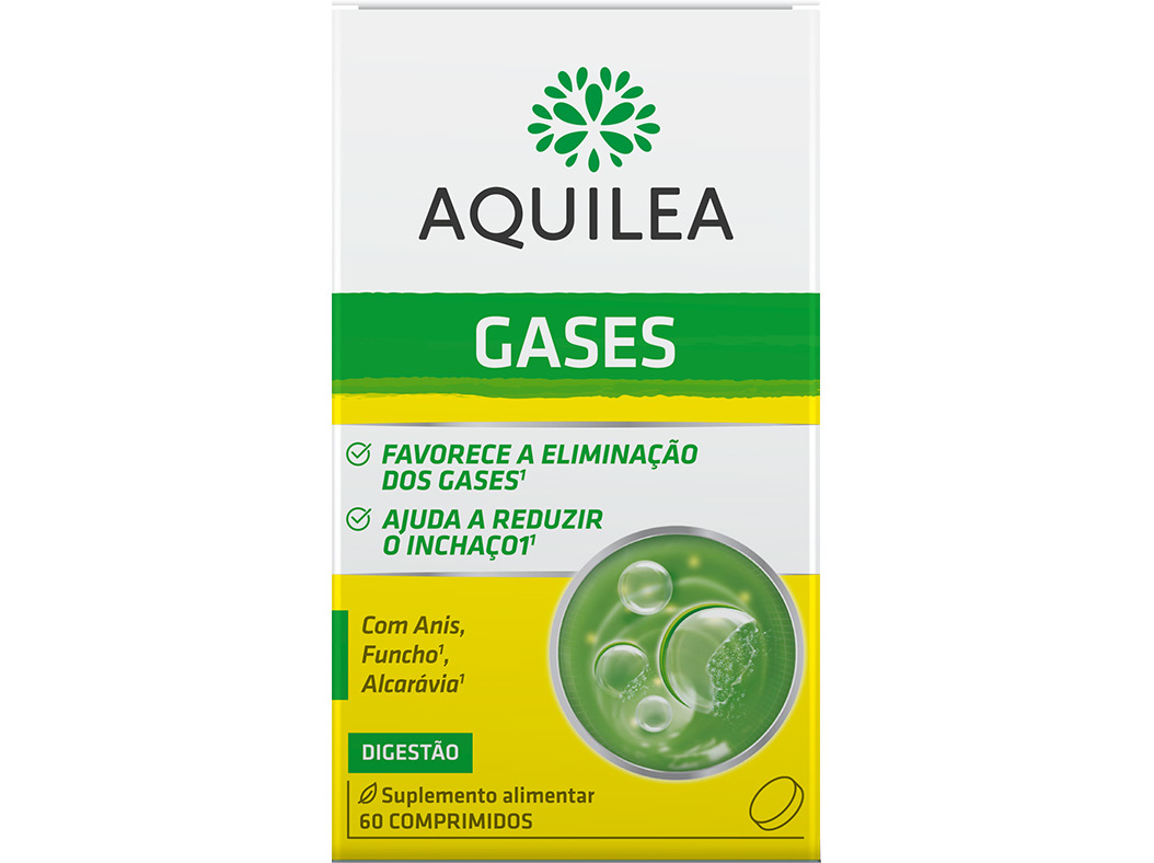 SUPLEMENTO AQUILEA GASES 60 COMPRIMIDOS