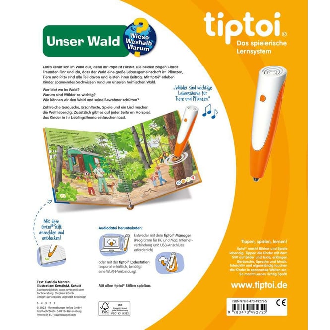 tiptoi® Buch - Wieso? Weshalb? Warum? - Unser Wald