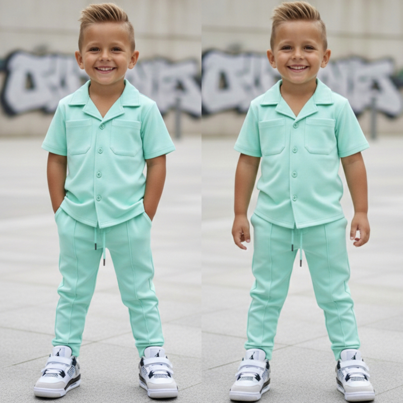 Boys spring set  - mint