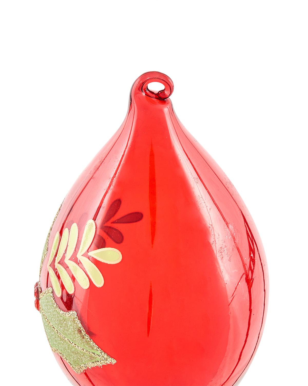 Set van 70 kerstballen TWINKLE Glas Rood/groen
