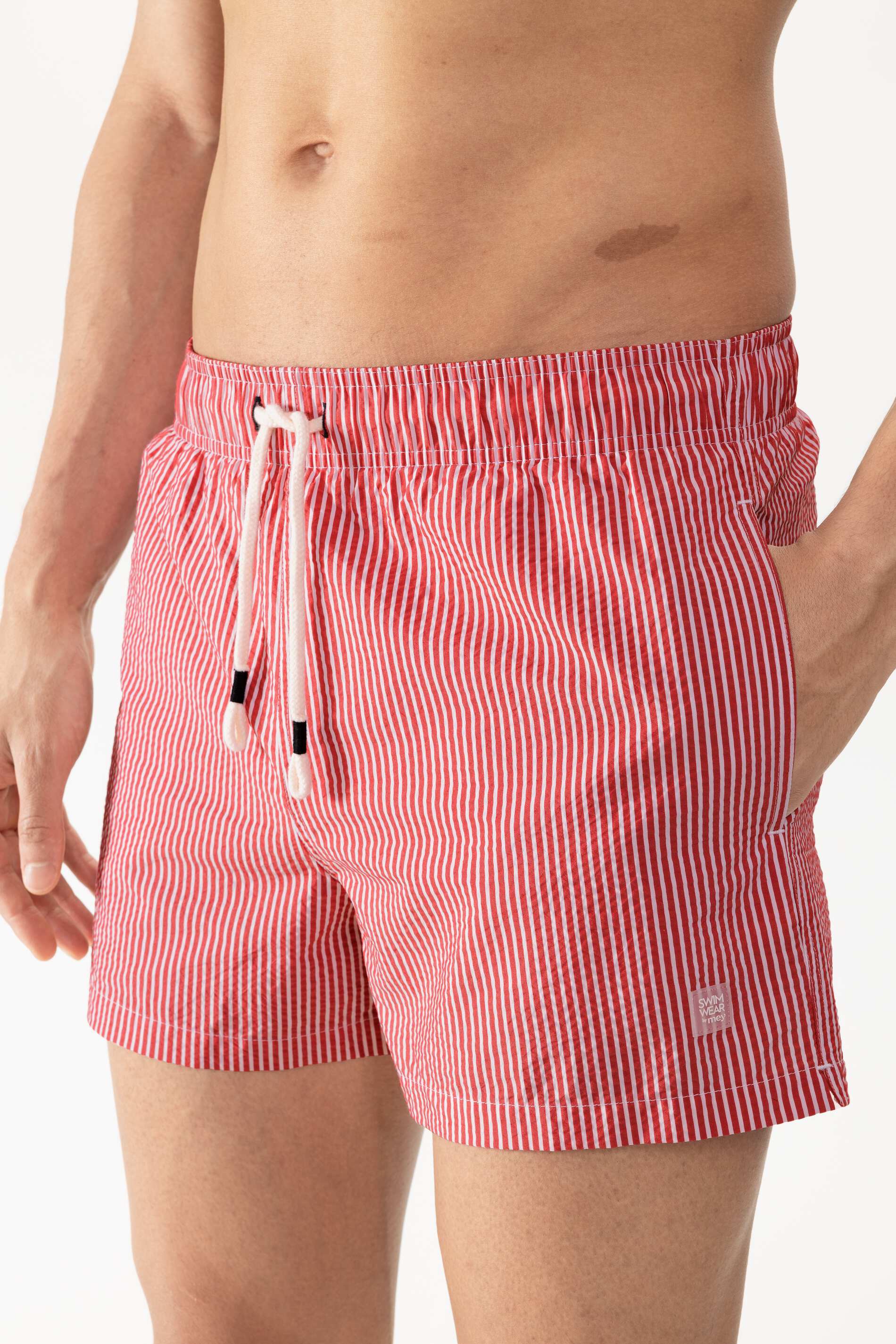 Badeshorts<br>Serie Seersucker Breeze Stripes
