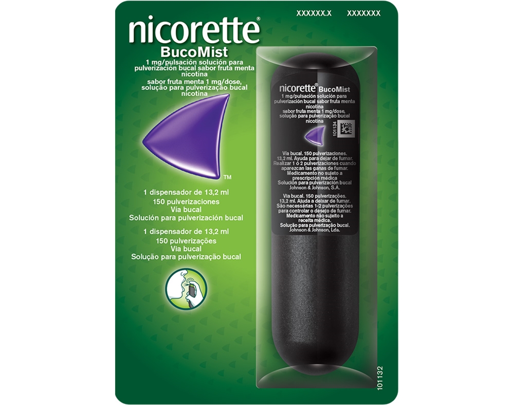 SPRAY NICORETTE BUCOMIST BUCAL1MG/DOSE 150DOSES