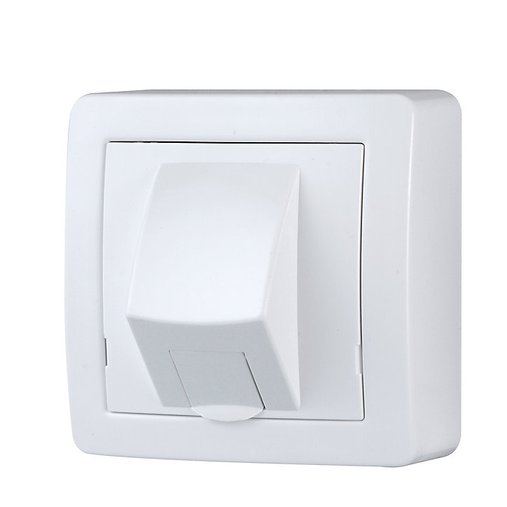 Prise RJ45 complète saillie Schneider Electric Alréa blanc