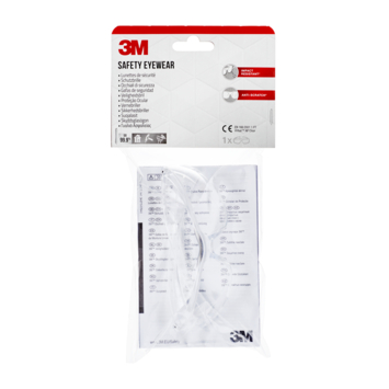 3M Virtua Clear veiligheidsbril met heldere glazen