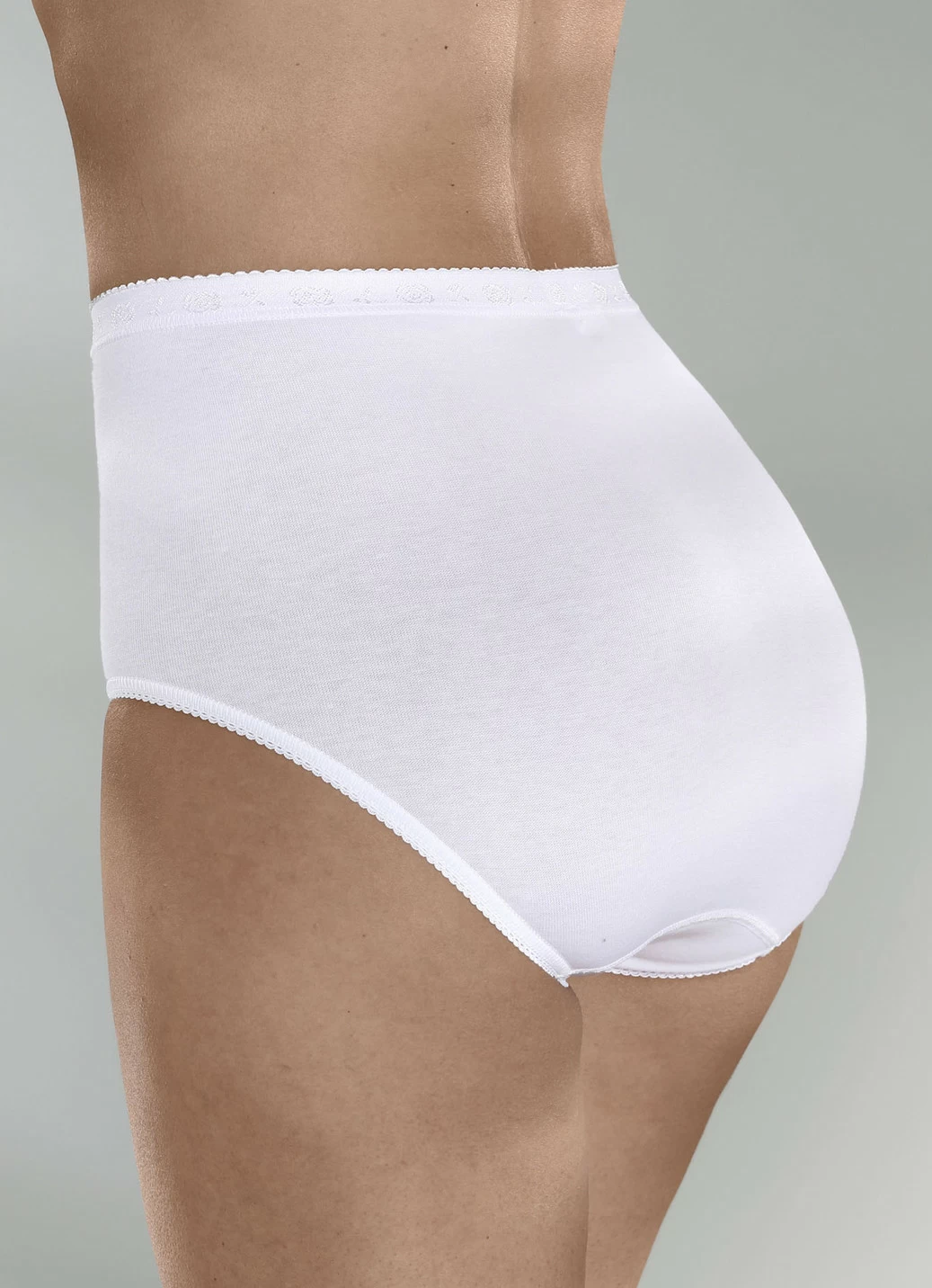 Dreierpack Slips mit elastischen Abschlüssen