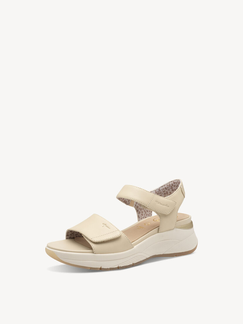Leren Sandaal - beige