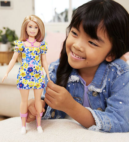 Barbie Puppe - 30 cm - Fashionista Floral - Down Syndrom