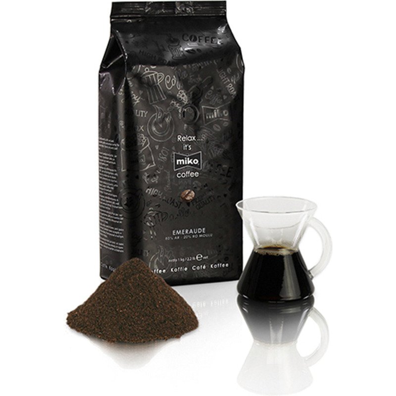 Café moulu Miko Emeraude - Paquet de 1 kg