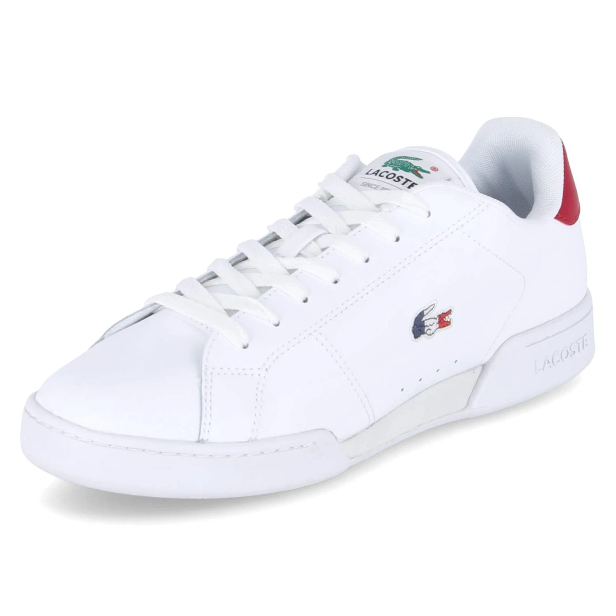 LacosteLow Sneaker CARNABY - wht/nvy/red