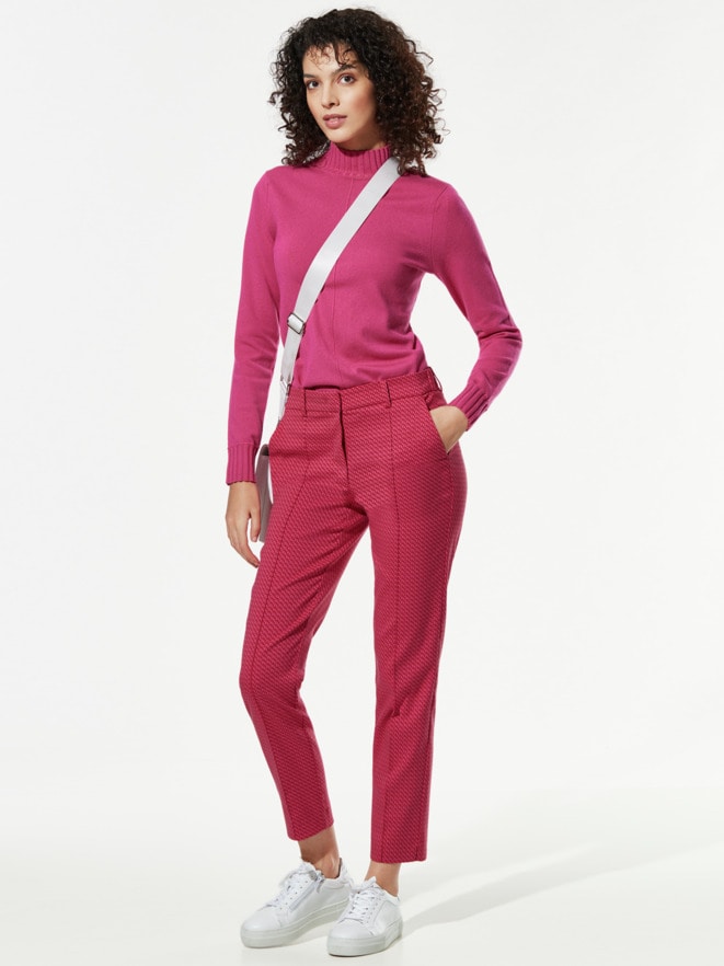 7/8-Jacquardhose Minimal