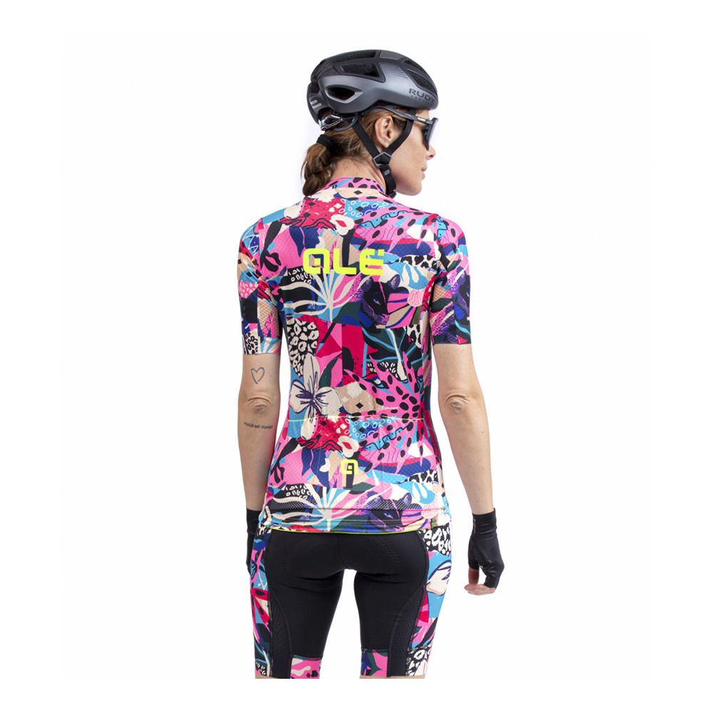 Ale KENYA - Maillot Femme rosa fluo/fluo pink
