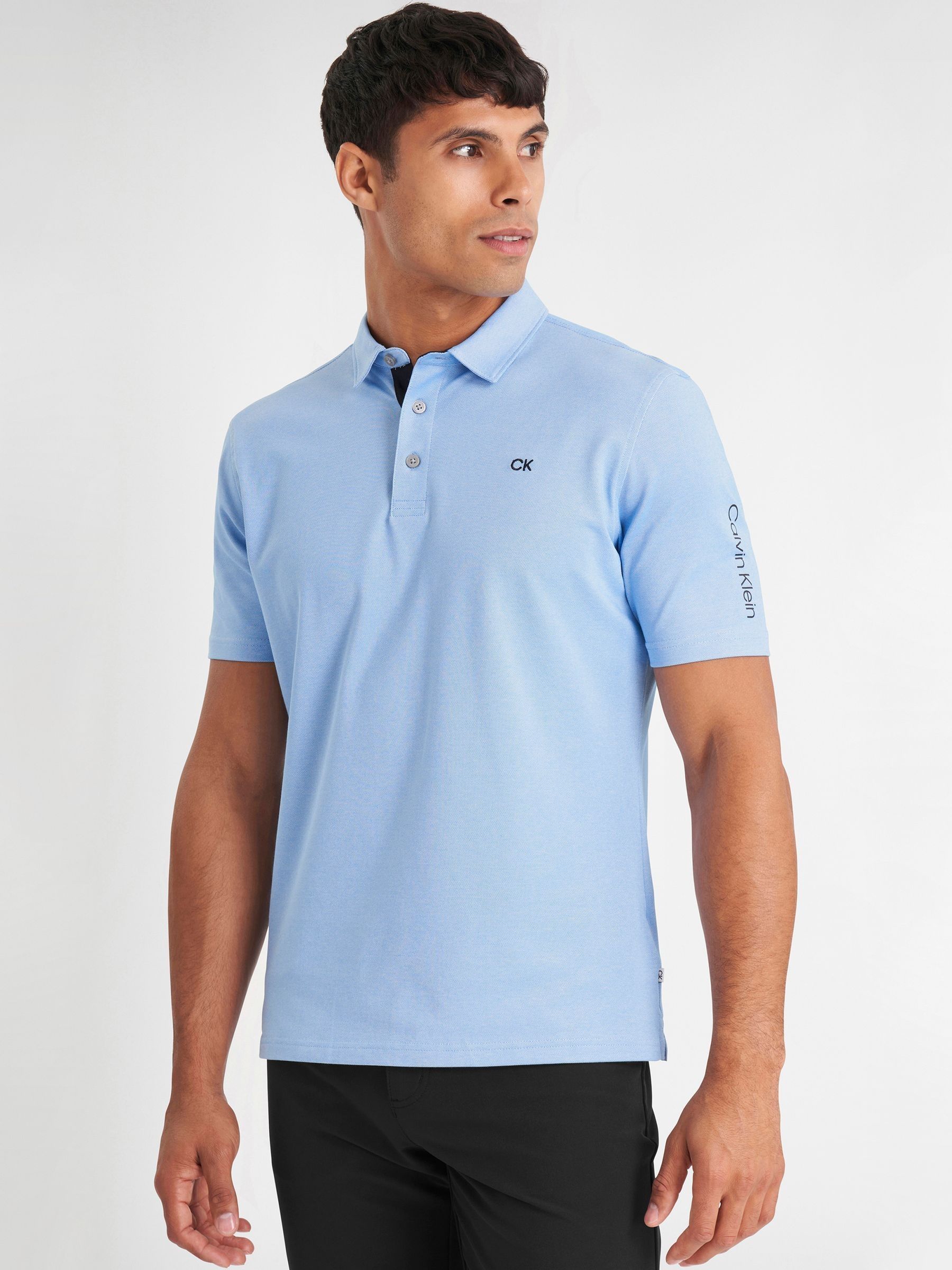 Blauw - Calvin Klein Golf Uni poloshirt