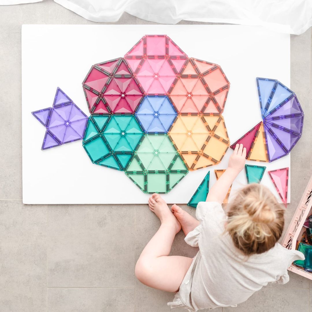 Connetix magnetische tegels mega pastel 202st
