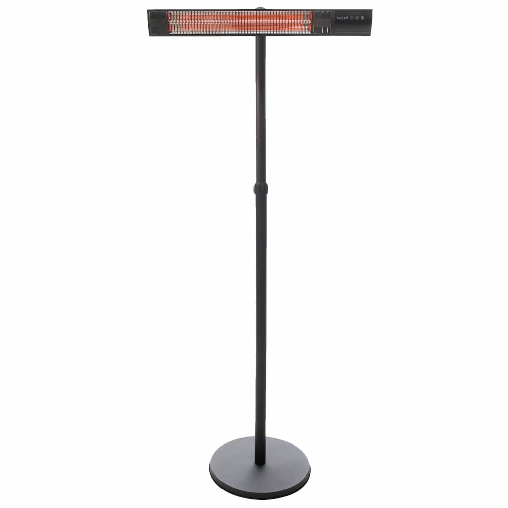 Chauffage sur pied royal diamond dark 2500 w noir