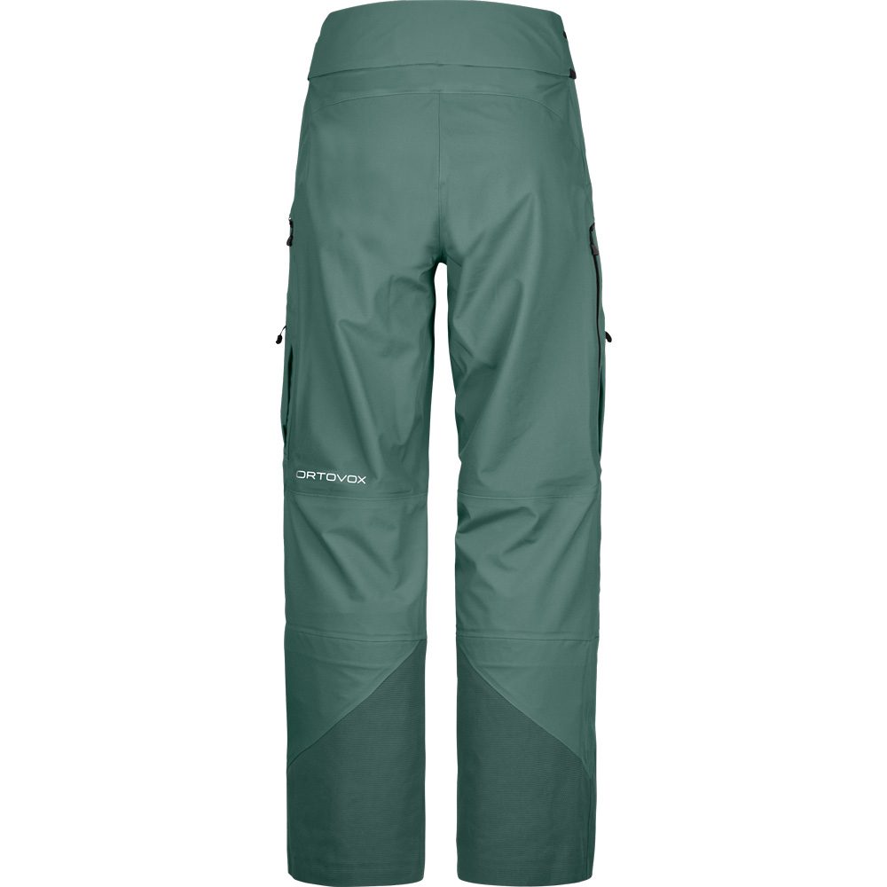 ORTOVOX 3L Deep Shell Freeride-Hose Damen arctic grey
