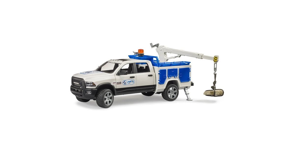 bruderRAM 2500 servicetruck met zwaailamp 02509 Modelvoertuig  (02509)