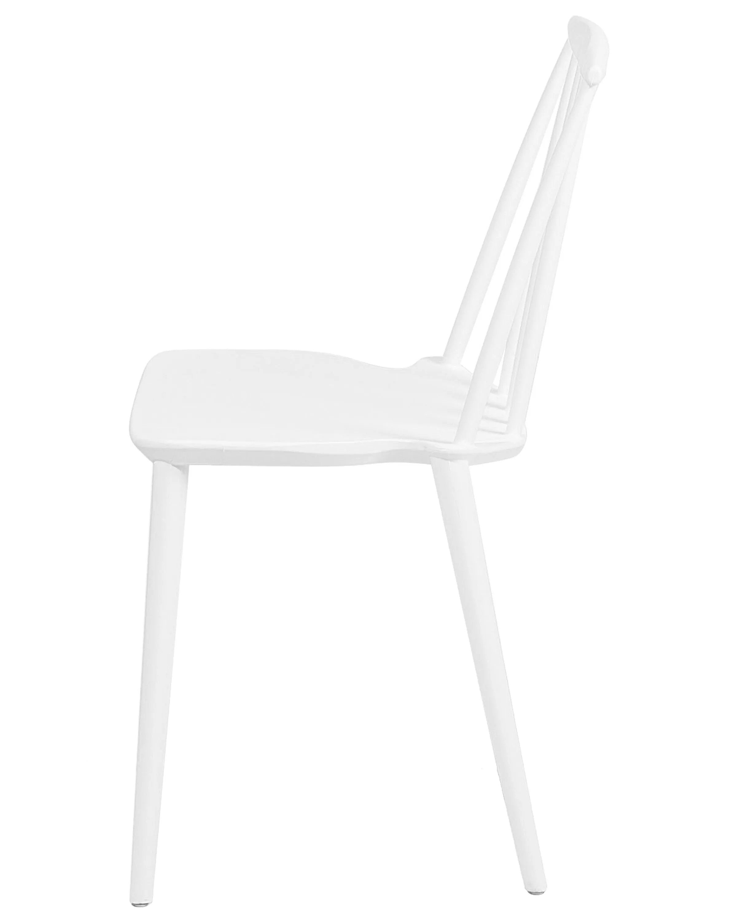 Set van 2 eetkamerstoelen VENTNOR Wit