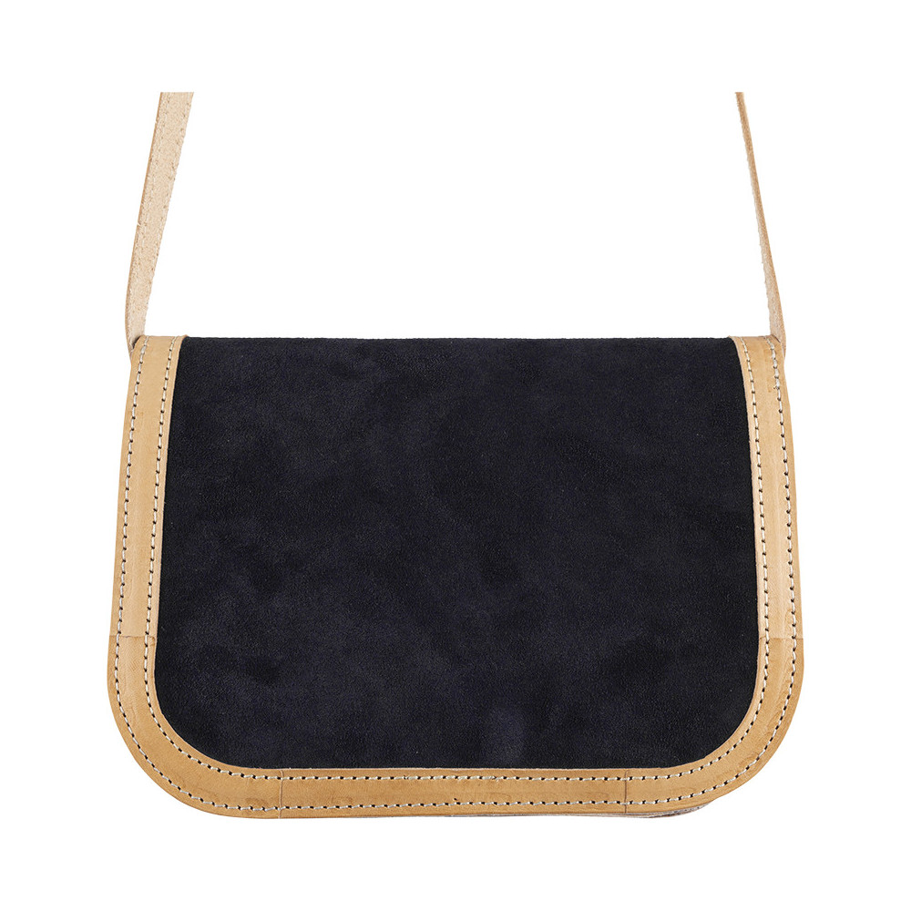 Sac bandoulière Aimé bleu nuit