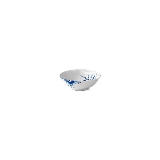 Royal Copenhagen Blå Mega Riflet Portionsskål, Ø16 cm