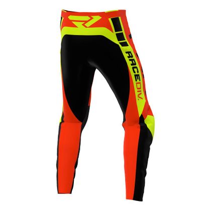 Pantalon cross FXR CLUTCH PRO BLACK/NUKE RED/HIVIS ENFANT - Noir / Rouge