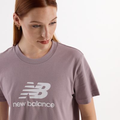 New BalanceSport Essentials Jersey Logo - violett