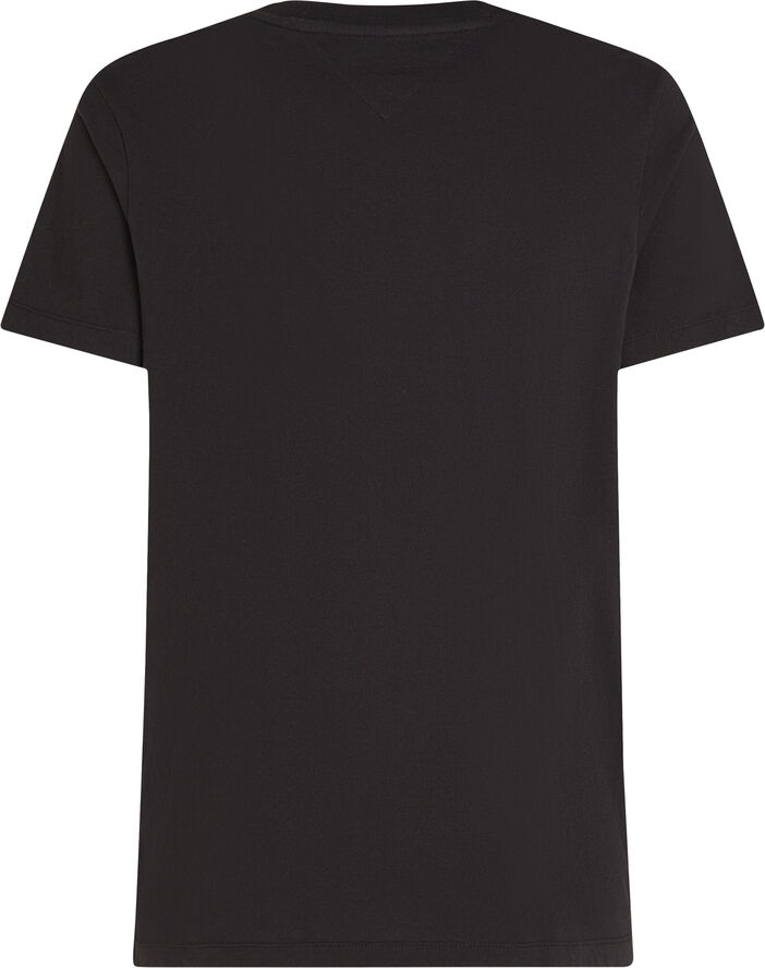 Tommy Hilfiger ESSENTIAL REG FIT SOLID TEE Black