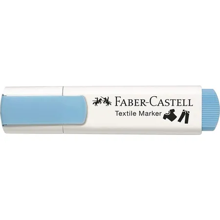 Faber-Castell Textilmarker, 5 Baby-Farben