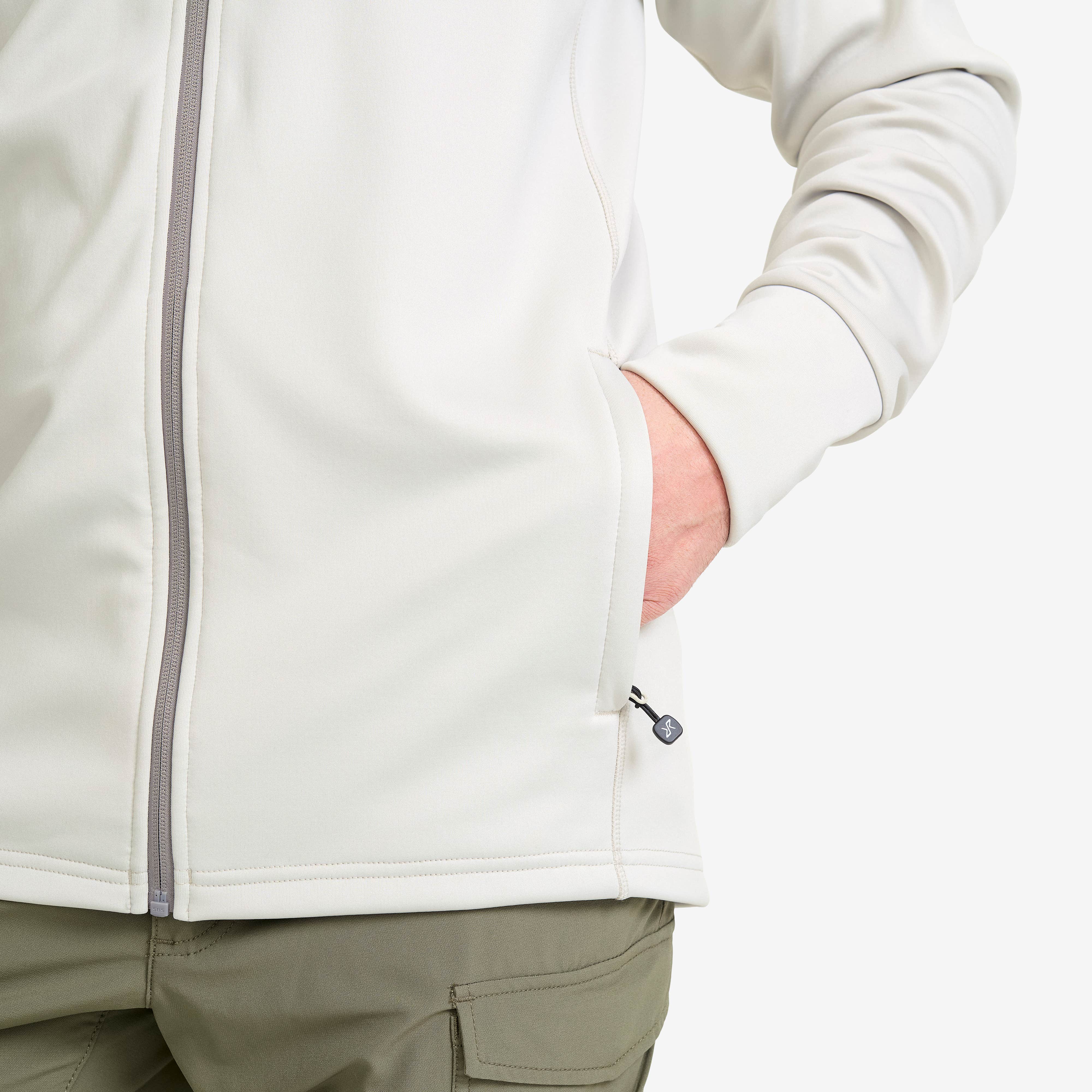 Evolution Stretch Fleece Hoodie Herre Vapor Blue