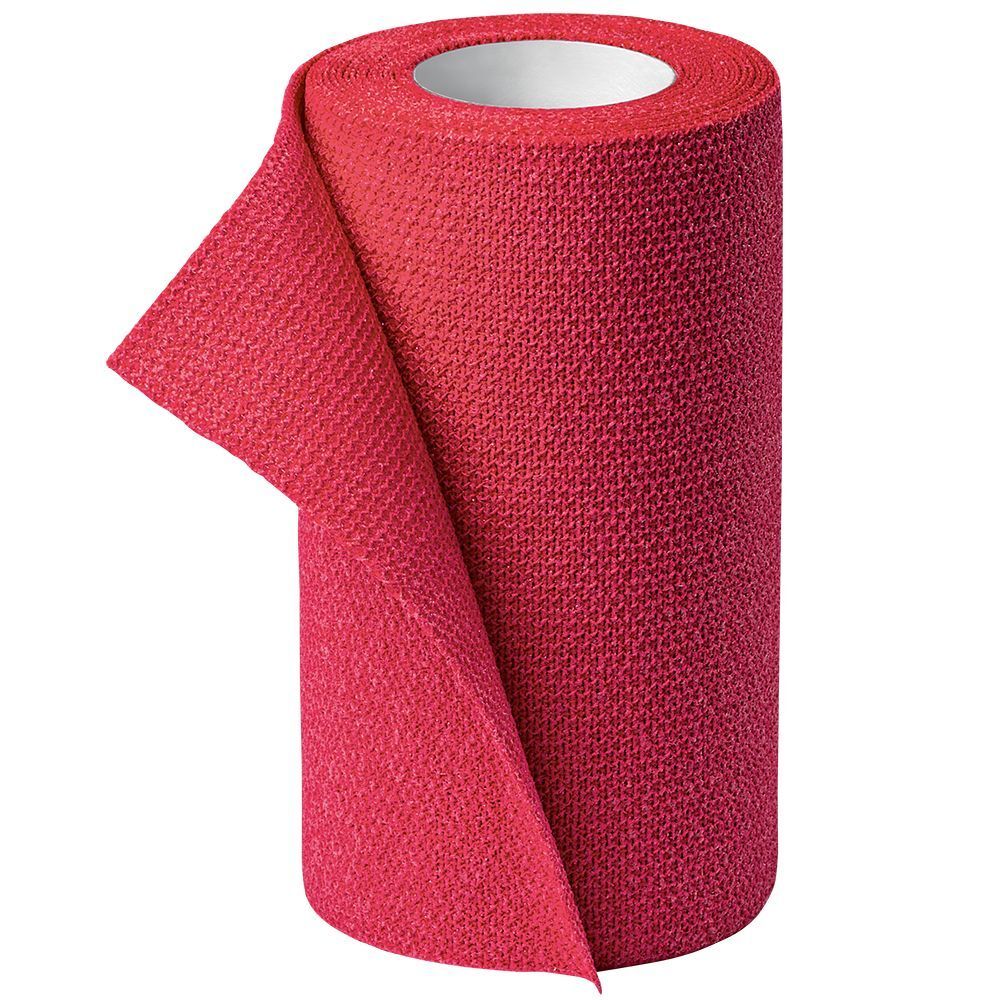Idealast®-haft Color Binde 10cm x 4 m rot