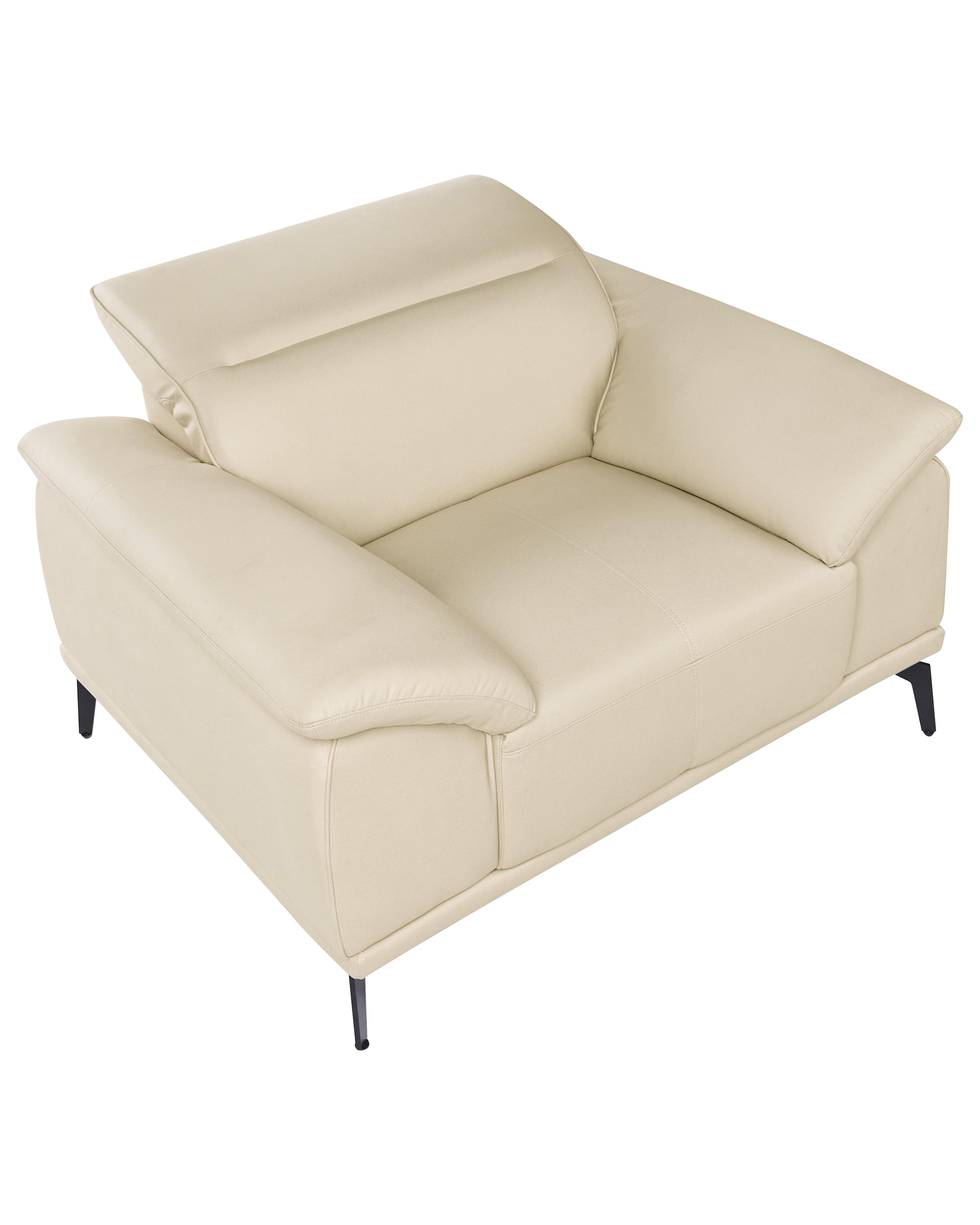 Fauteuil VEJEN Kunstleer Beige