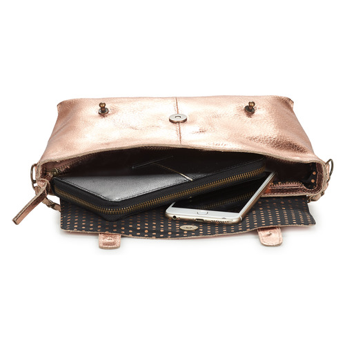 Pieces - PCJAMILLA LARGE LEATHER CROSS BODY FCBODY FC Cobre