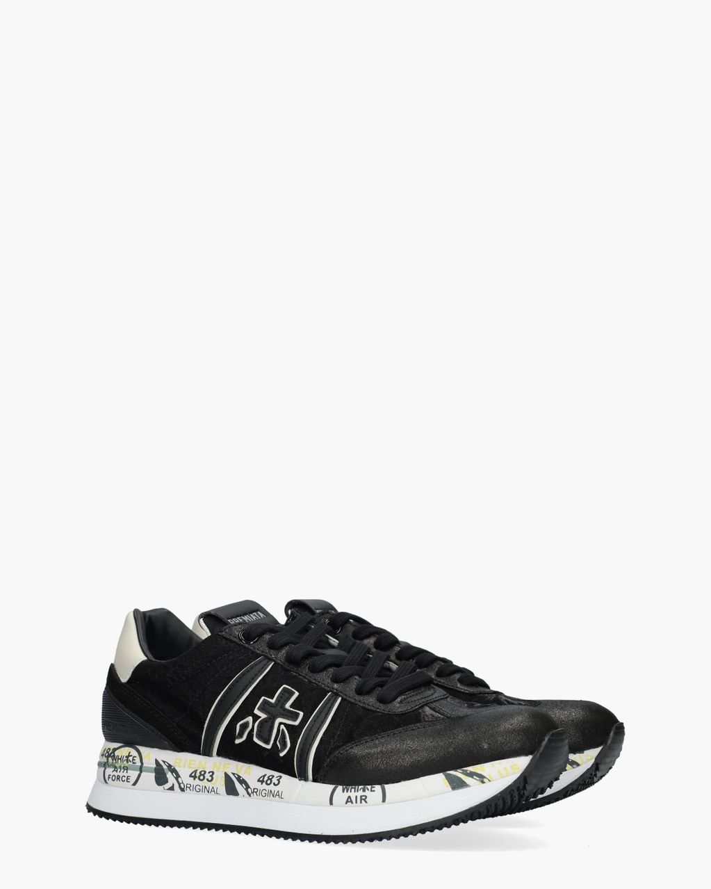 Premiata Conny 6987 Zwart Damessneakers