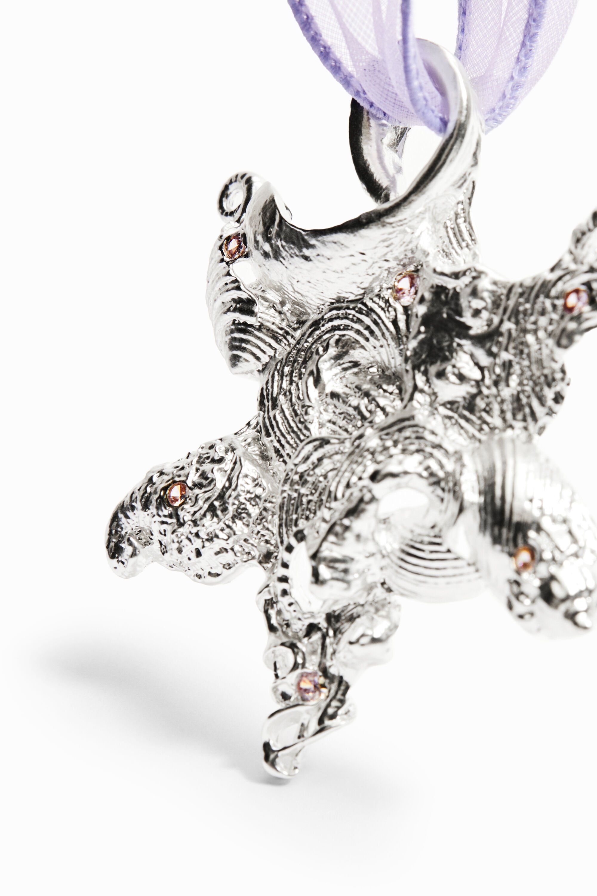 Pendentif étoile plaqué argent Zalio