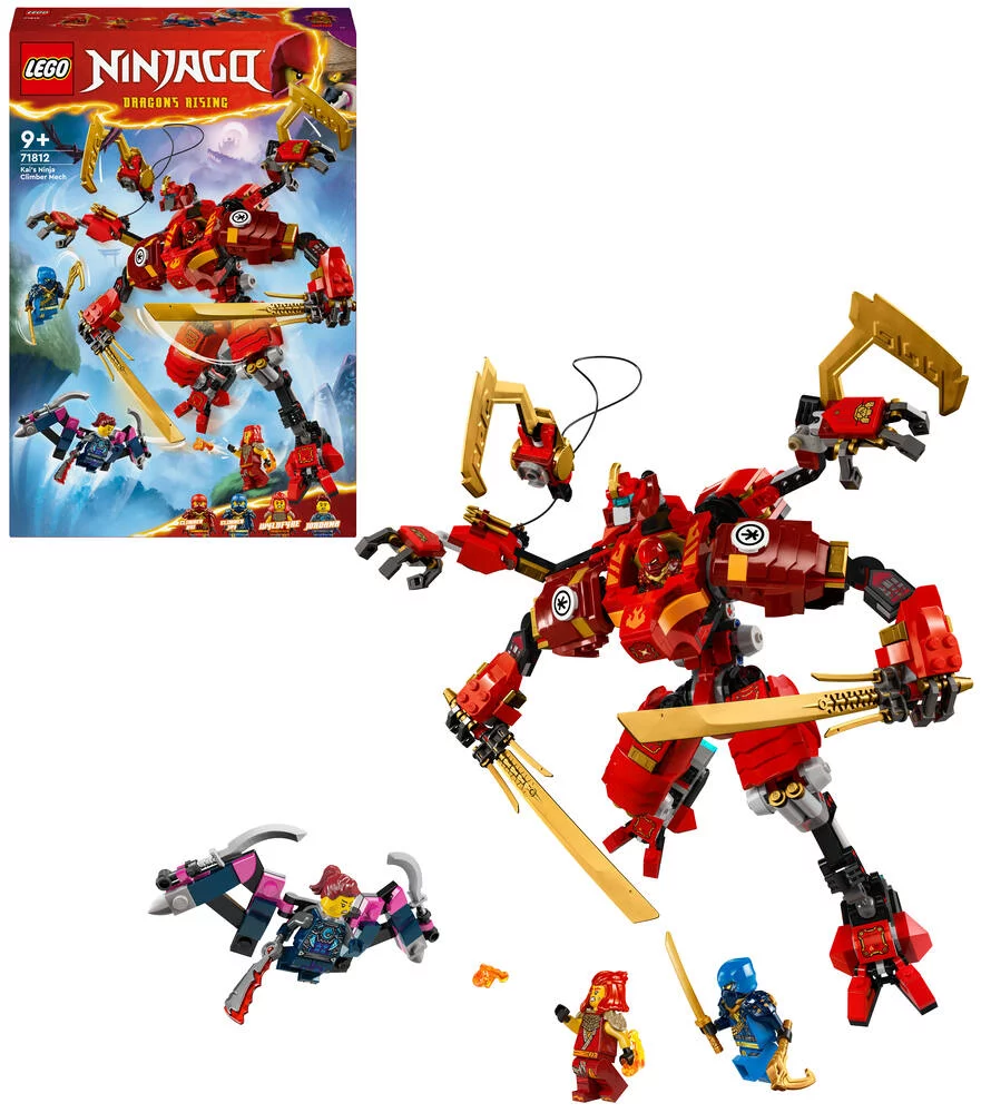 LEGO®NINJAGO® 71812 - LE ROBOT GRIMPEUR NINJA DE KAI